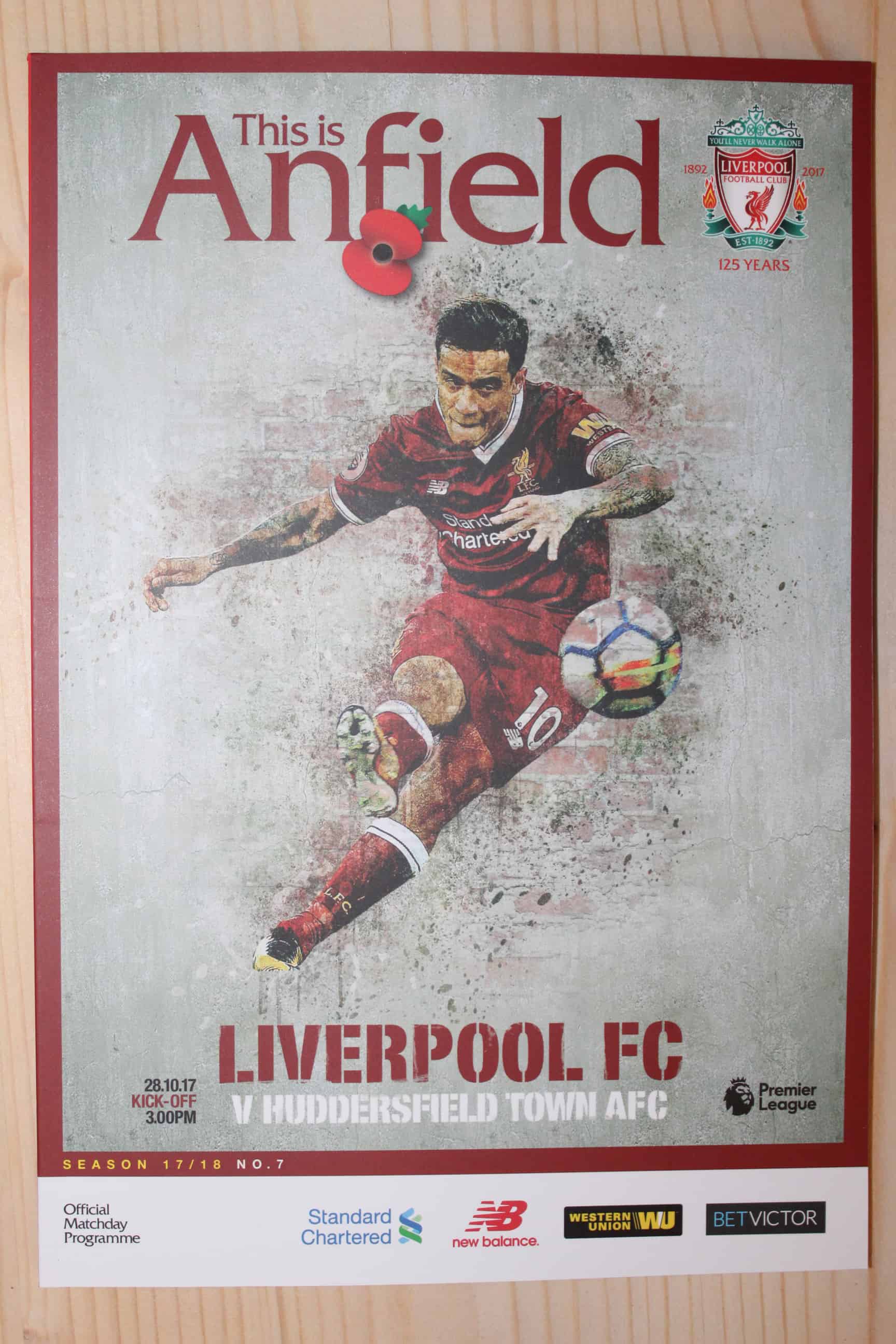 Liverpool FC v Huddersfield Town FC